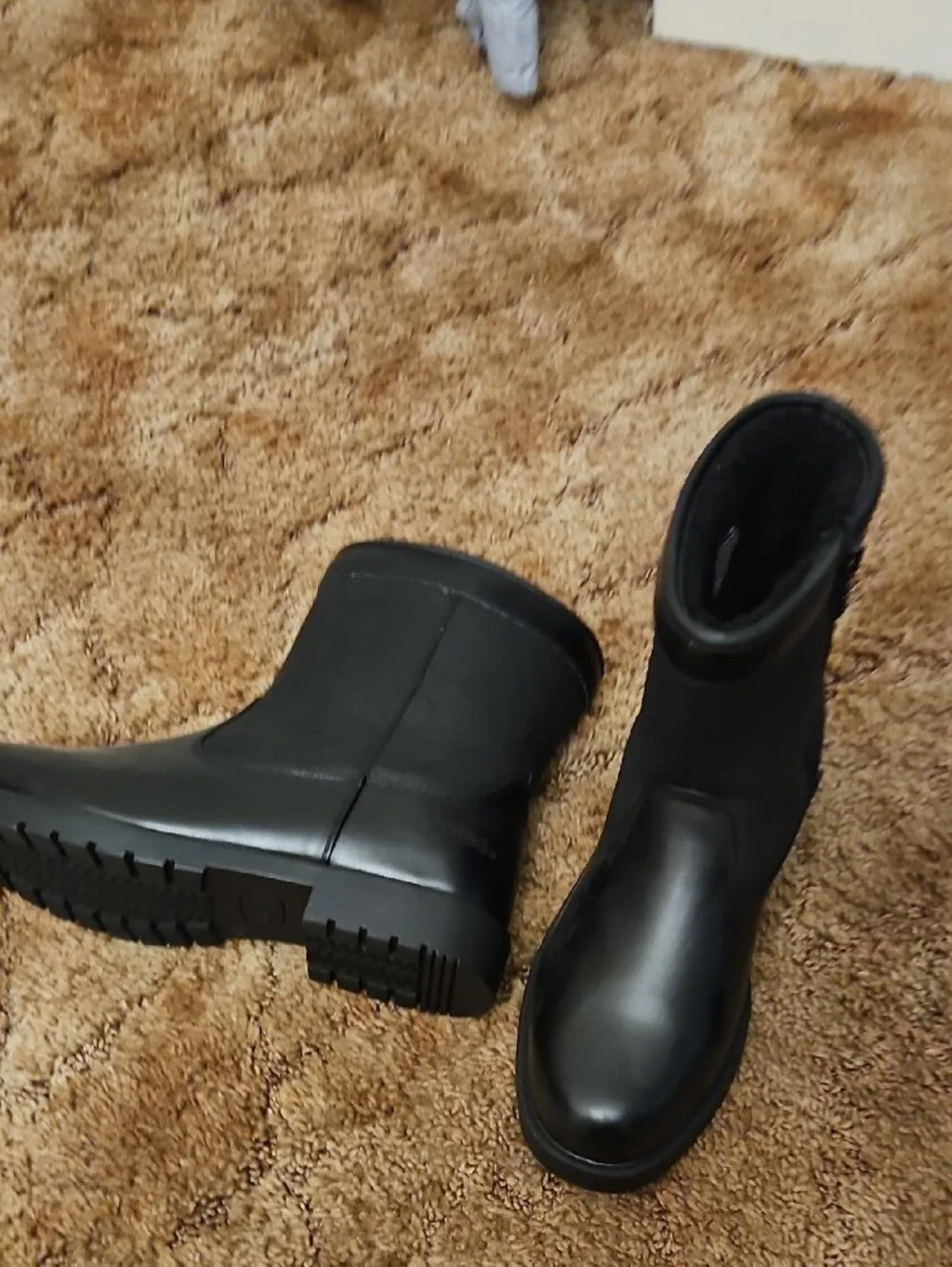 totes Men’s Black Waterproof Rain & Snow Boots